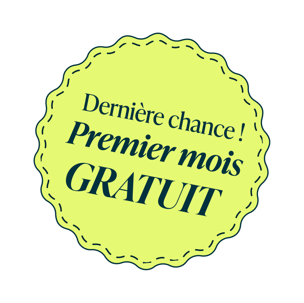 Sticker EMG FR Laatste kans eerste maand gratis